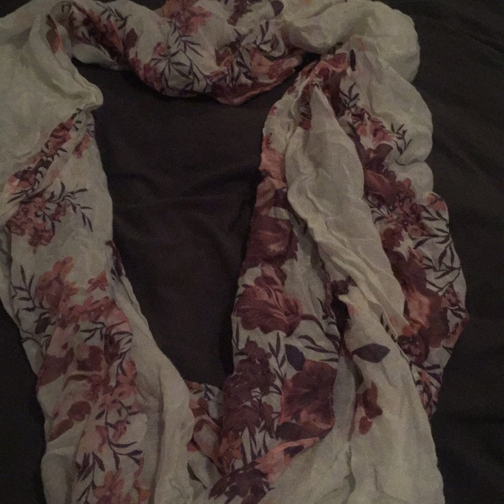 floral infinity scarf